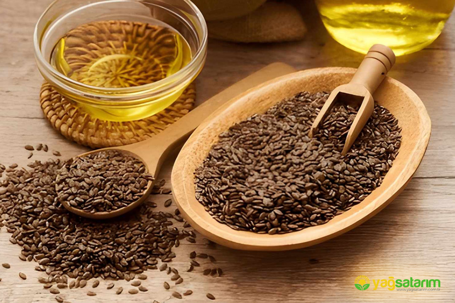 yagsatarim.com.tr - SOĞUK SIKIM KETEN TOHUMU 250 ML